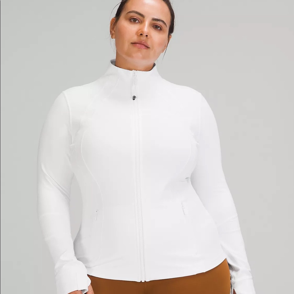 Lululemon Athletica White Define Jacket Luon Size 10